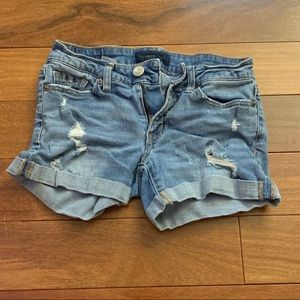 Aeropostale blue jean shorts